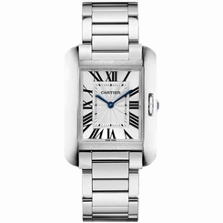 CARTIER WOMEN'S STEEL BRACELET & CASE AUTOMATIC ANALOG WATCH W5310044