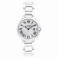 CARTIER UNISEX BALLON BLEU DE CARTIER STEEL BRACELET QUARTZ WATCH W69011Z4