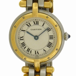 Cartier Ladies Panthere Vendome 2 Tone Steel and 3 row Gold Quartz Watch
