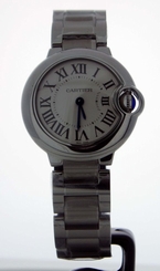 Fake AAA Cartier Ballon Bleu Stainless Steel Small 7612456341434 Watch