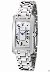 Cartier Tank Americaine w26019L1 18kt White Gold Brand NEW RARE! Retail: $24,400