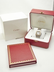 Cartier Santos Galbee Extra Large Automatic W20099C4 with Box and Warranty 7612456303265