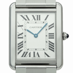 Pre-owned CARTIER W5200014 Quartz White Dial Mens Wristwatch, PD 7612456632181