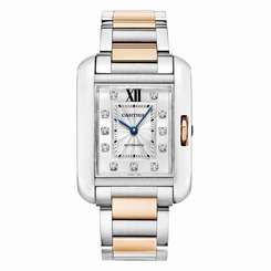 CARTIER Tank Anglaise Automatic Ladies Watch WT100025 - RRP ��7,900 - BRAND NEW