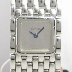 Pre-Owned CARTIER Lubin Quartz SS Mirror Dial Women's Wristwatch, ML