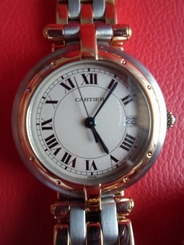 Cartier Panthere yellow gold and stainless steel