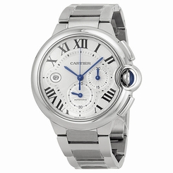 Cartier Ballon Bleu Automatic Silver Dial Stainless Steel Mens Watch W6920076 7613268257753