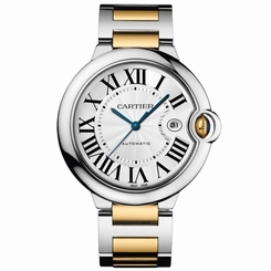 Cartier Men's Ballon Bleu Watch Swiss Automatic Sapphire Crystal W69009Z3