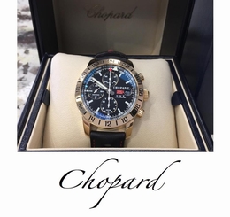 Chopard Mille Miglia GMT Rose Gold Watch 1116900 w/ Box and Papers