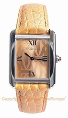 CARTIER Tank Solo Small Steel Watch Limited Ed W1019455 Box/Papers Retail $2450