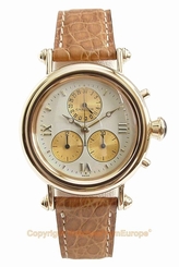 CARTIER Diabolo Chronograph Large 18kt Yellow Gold Watch Box/Papers/Warranty