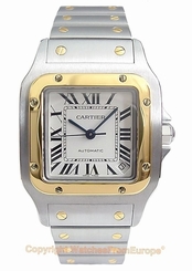 CARTIER Santos Galbee XL Steel/18k Automatic W20099C4 - Box/Papers Retail $8850 7612456303265
