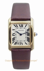 CARTIER Tank Solo small Gold/Steel Watch W5200002 Box/Papers Retail $4600 7612456420467