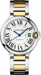 Cartier Ballon Bleu W6920047 Stainless Steel and 18k Yellow Gold Automatic Unise
