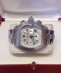 Cartier Roadster XL Chronograph W62006X6 - Box & Paperwork - Serviced By Cartier