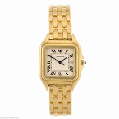 Cartier Panther 18k Yellow Gold Unisex 27mm watch.