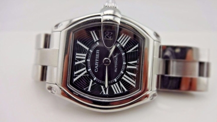 Cartier Roadster Large Men's Stainless Watch model 2510