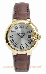CARTIER Ballon Bleu Small 18k Yellow Gold 28mm W6900156 Box/Papers Retail 10400