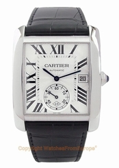 CARTIER Tank MC Automatic Steel Watch W5330003 NEW Box/Papers Retail $6750