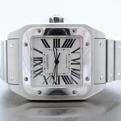 Cartier Santos 100 W200737G w/ Box and Booklets