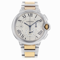 Cartier Ballon Bleu W6920063 Steel & 18K Rose Gold Automatic Men's Watch
