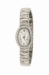 18kt White Gold Ladies Cartier Baignoire Watch