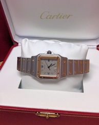 Cartier Santos 187901 Ladies 29mm Bi/Colour - Box & Service Paperwork - 2000