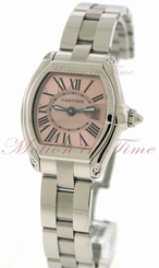 Cartier Roadster Small, Pink Dial - Stainless Steel on Bracelet, Ref # W62017V3 722631038923