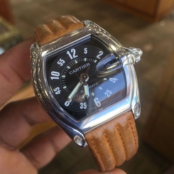 Cartier Roadster 2510 in Stainless Steel 37mm MINT
