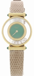 Chopard Happy Diamonds W/ Emeralds 18k Gold Ref. 20/4780-22
