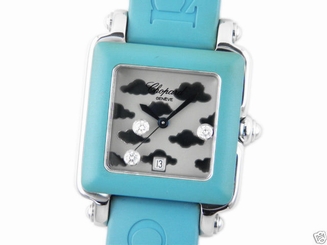 Auth CHOPARD "Be Happy" 27/8896-404  Quartz, Women's watch