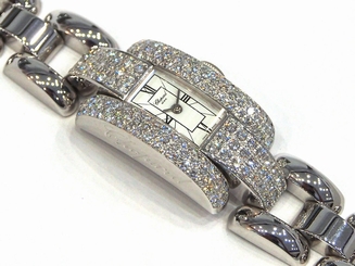CHOPARD --- La Strada "Brilliant" 18k White Gold w/ Diamonds 41/6567