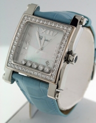 NEW Chopard Happy Sport II Diamond $26,930.00 Mother of Pearl Dial ladies watch.