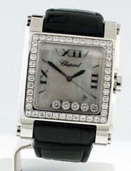 NEW Chopard Happy Sport II Diamond $26,930.00 Mother of Pearl Dial ladies watch.