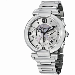 CHOPARD WOMEN'S 40MM STEEL BRACELET & CASE AUTOMATIC WATCH 388549-3002 794504026344