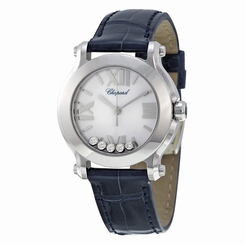Chopard Happy Sport Mini Diamond Ladies Watch - 278509-3001
