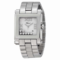 Chopard Happy Sport II White Dial Stainless Steel Ladies Watch 278496-3001