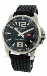 Chopard Mille Miglia Gran Turismo XL, Black Dial - Steel on Rubber -16/8997-3001