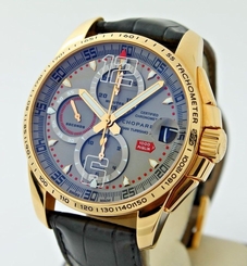 Men's Chopard Mille Miglia Gran Turismo XL Chronograph 18K Solid Gold.