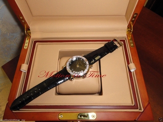 Chopard Happy Sport Round 42mm, Diamond Bezel - Steel, Ref # 288525-3006