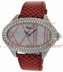 Chopard Montres Dame Cats Eye in 18kt White Gold,Full Diamond, Ref# 13/7146-1004