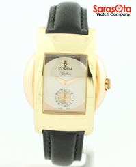 Corum Symbiose 18K Yellow/Rose Gold Black Leather Swiss Automatic Men's Watch