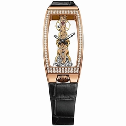 CORUM WOMEN'S BRIDGES MISS GOLDEN BRIDGE DIAMOND WATCH 113.102.85/0001 0000