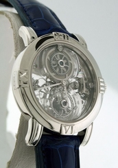 Corum Tourbillon "La Myst��rieuse" by Christophe Claret RARE Platinum watch.