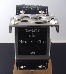 Corum Buckingham Wunderkammer Skull Stainless Steel 138.177.20 Limited B&P