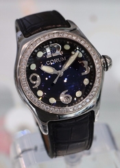 CORUM --- Bubble Stainless Steel Diamond Bezel Ref. 163.150.20