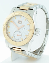 Corum Romvlvs Big Date $15,400.00 18k Rose Gold and Stainless Steel 42mm watch