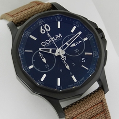 Corum Admiral's Cup Legend 42 Chronograph 984.103.98/0612 AN13 NEW Ret: $4,525