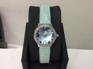 CORUM Ref. 101.151.47 BUBBLE MINI DIAMOND S/S Swiss Quartz Ladies Watch! BEAUTY!