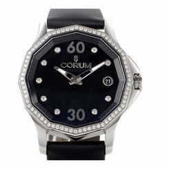 CORUM WOMEN'S ADMIRALS CUP LEGEND DIAMOND AUTOMATIC WATCH 082.101.47/OF41 PN11